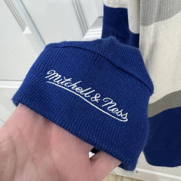 Men’s UO Mitchell & Ness Los Angeles Dodgers Full-Zip Sweater Jacket 2XL - Picture 4 of 15